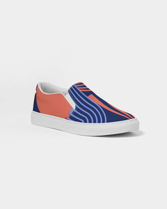 Men's Geo-Funk Canvas Slip-On