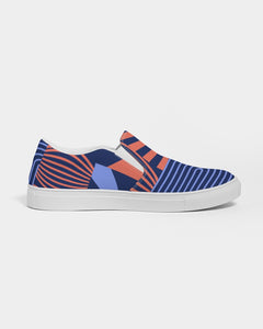 Men's Geo-Funk Canvas Slip-On