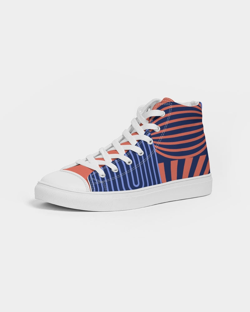 Men's Geo Funk Canvas High Tops