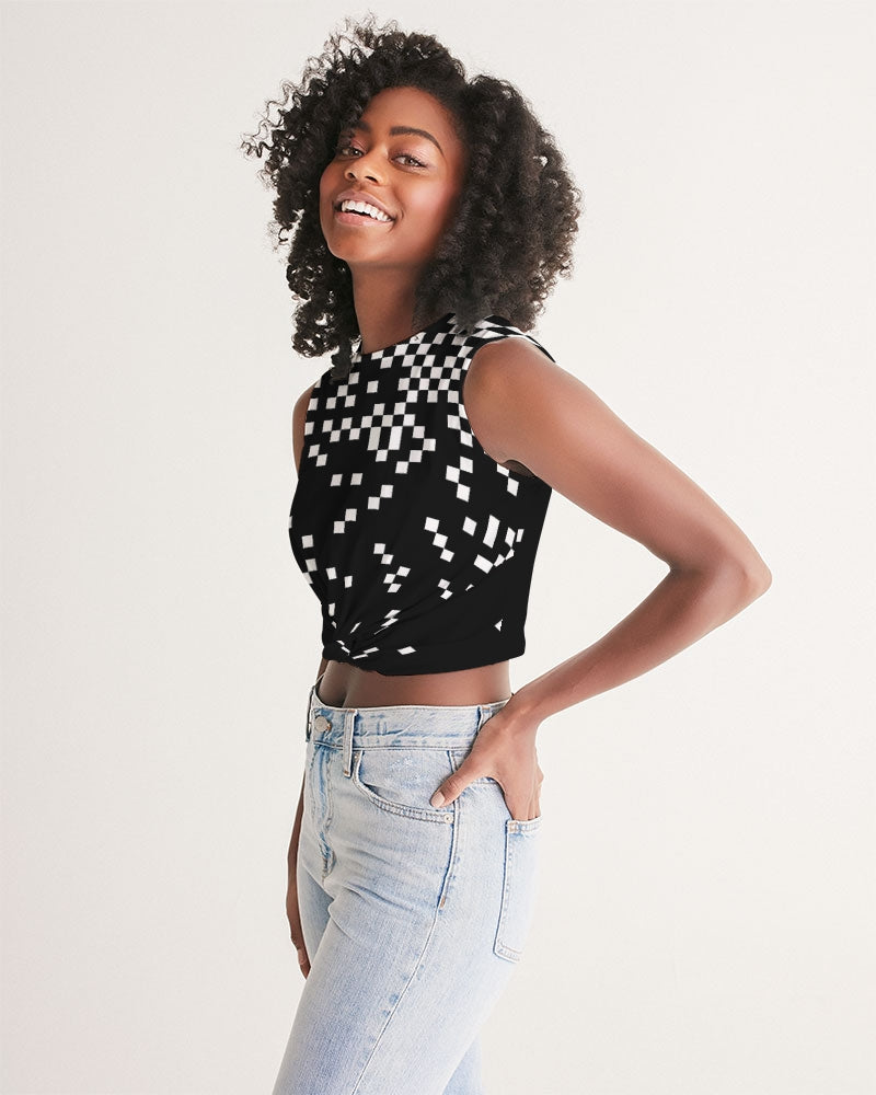 Le Pixel Funk Twist-Front Tank