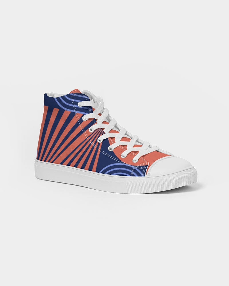 Men's Geo Funk Canvas High Tops