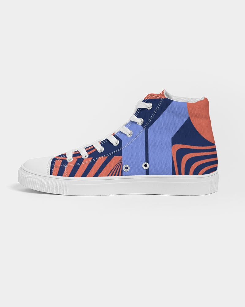 Men's Geo Funk Canvas High Tops