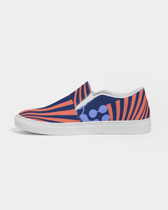 Men's Geo-Funk Canvas Slip-On