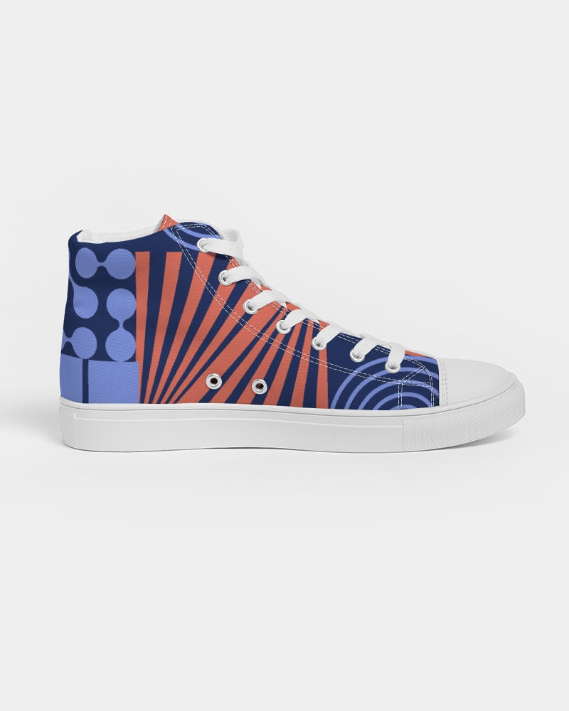 Men's Geo Funk Canvas High Tops