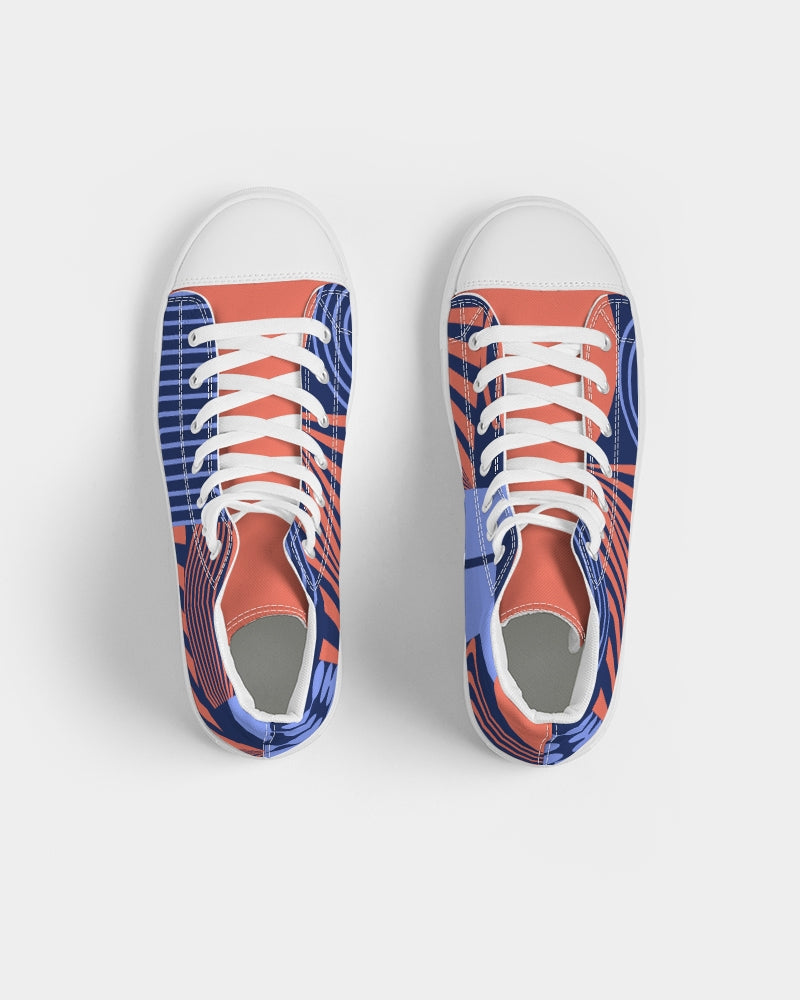 Men's Geo Funk Canvas High Tops