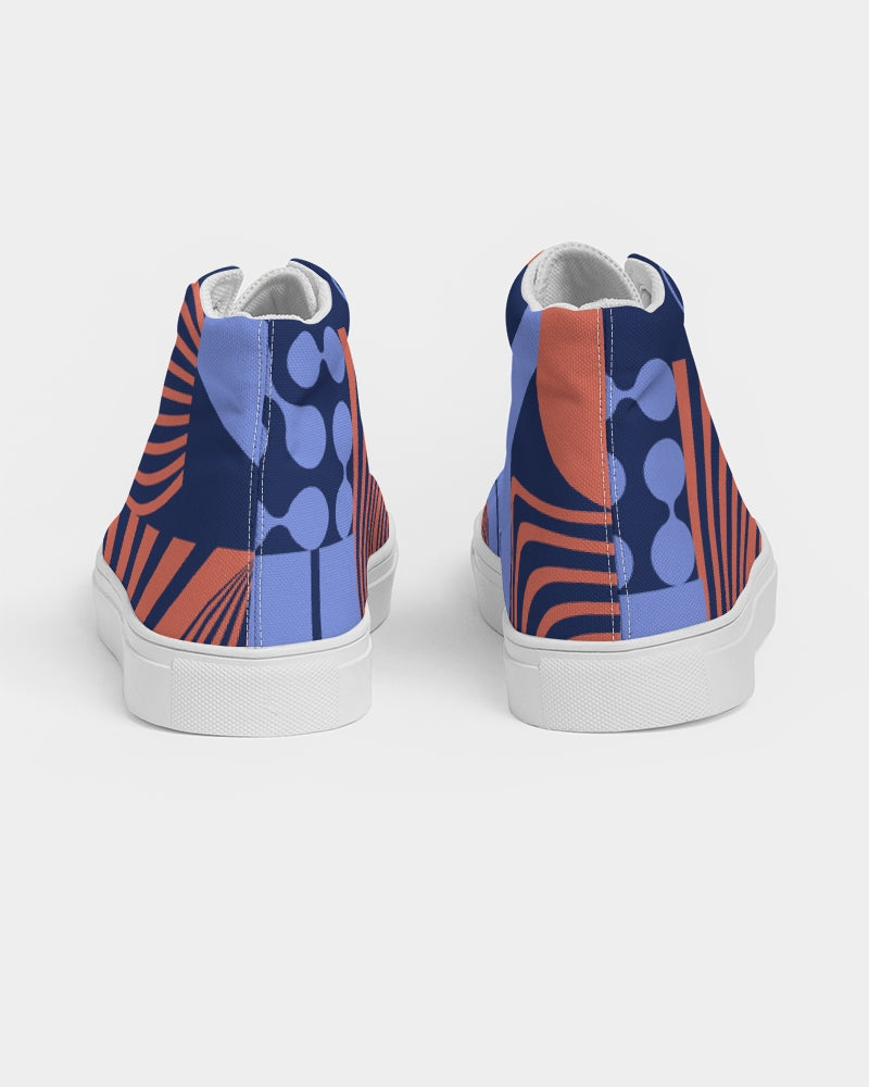 Men's Geo Funk Canvas High Tops