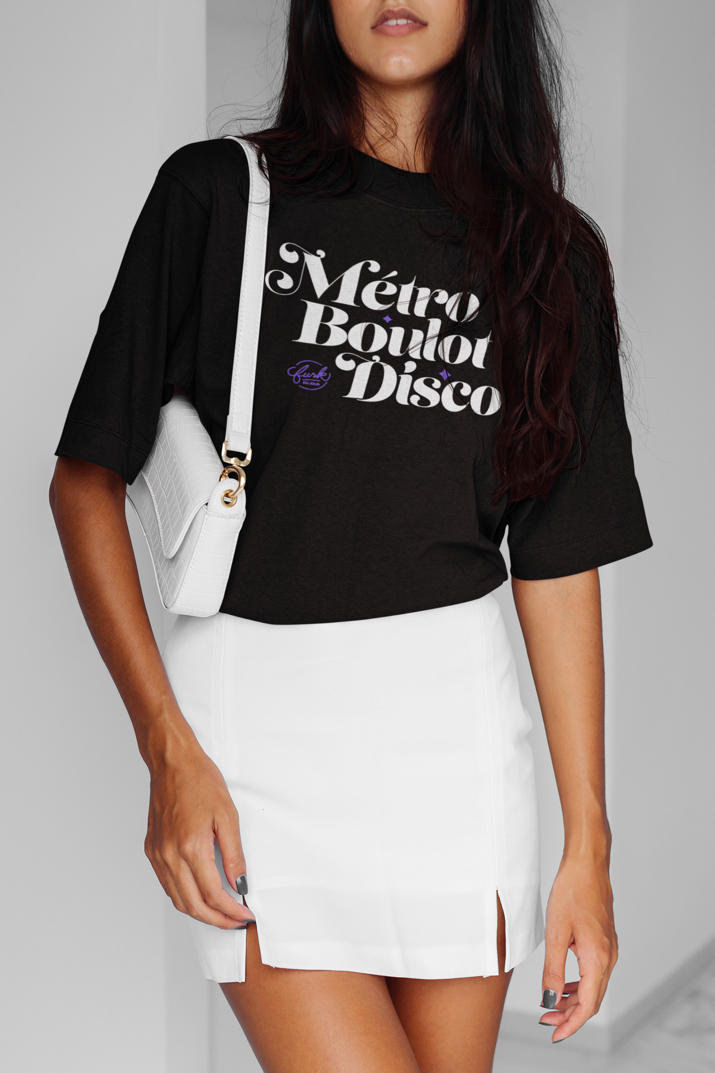 Le Métro Boulot Disco Unisex Tee