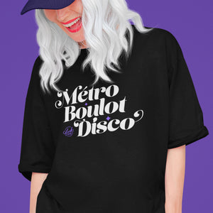 Le Métro Boulot Disco Unisex Tee
