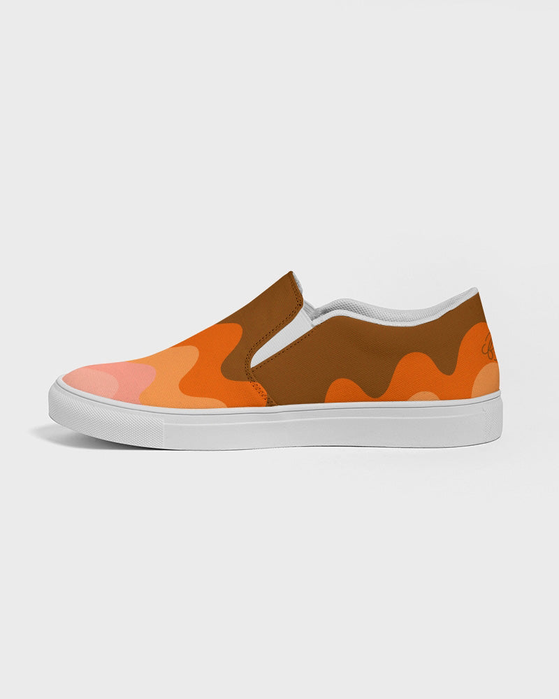 Women's Retro Groove Canvas Slip-On