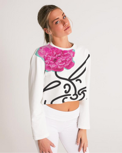 Fleur de Groove Cropped Sweatshirt