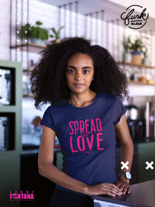 Spread Love Lenny Fontana Limited Edition Navy Fuscia